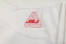 JYJ t-shirt upper back logo