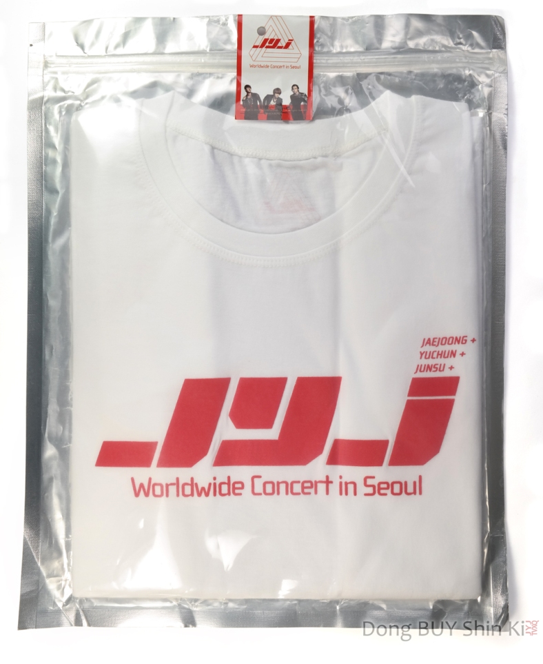 unboxing JYJ item shirt sealed unopened new CJeS Entertainment official goods