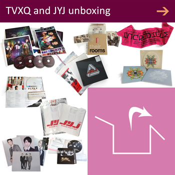 TVXQ and JYJ unboxing icon reviews K-pop unboxings